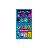 Zengaz Cube ZL-12 Royal Jet (EU-S6) - Jet Flame Lighters Bundle + 48 Lighters with Cube display stand