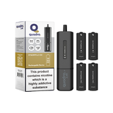 20mg Quadro 2.4K Pod Vape Kit 4 in 1 Black Series 2400 Puffs